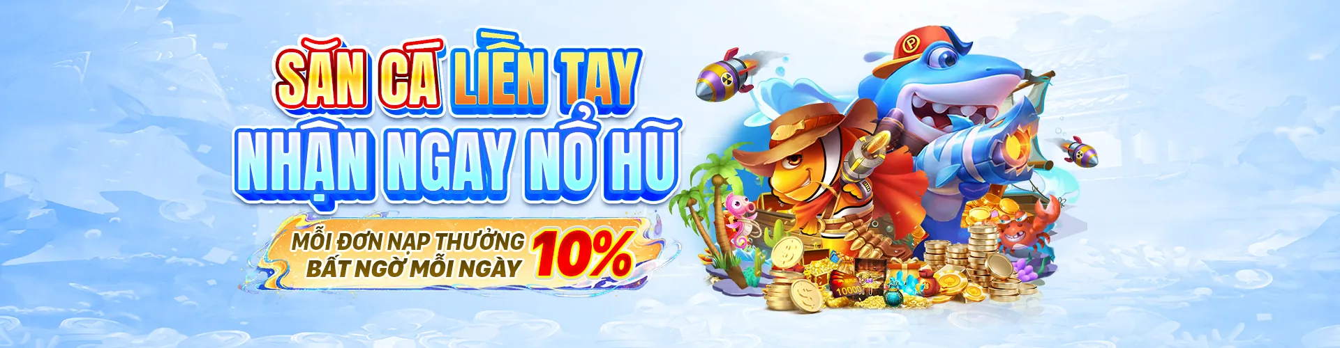 Hình ảnh chính game bắn cá hot51live với chiến lược và ưu đãi